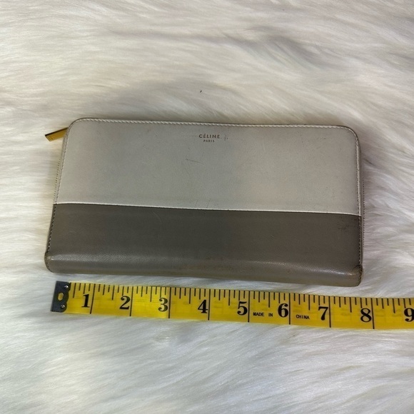CELINE continental zip leather wallet - Picture 16 of 16